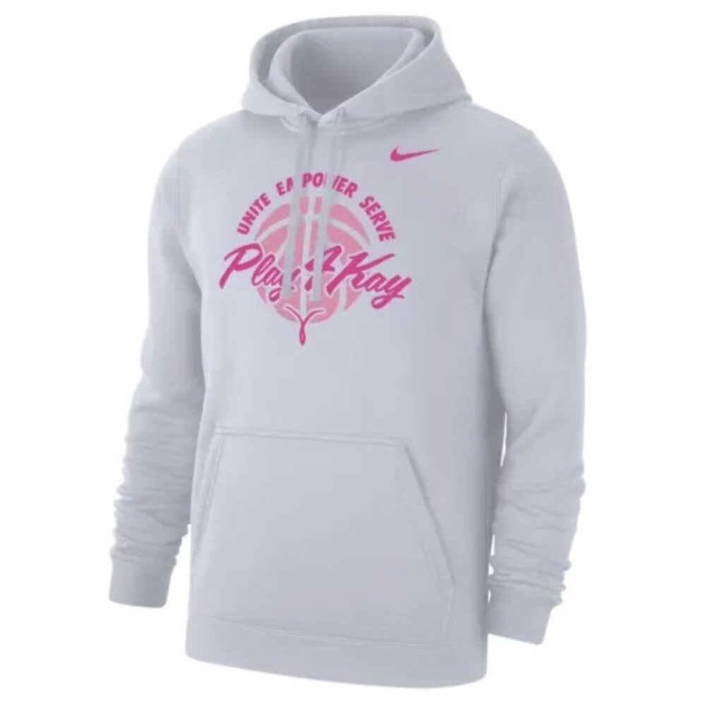 NIKE KAY YOW BREAST CANCER AWARENESS WHITE HOODIE MEN'S Sizes M & XL IM7553-100